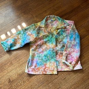 Big Bud Press Lazy Daisy Tie Dye Jacket XL